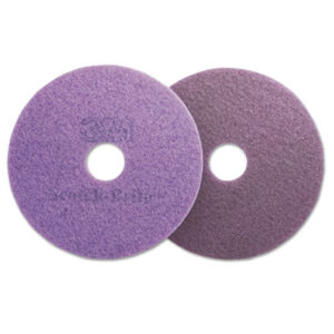 Purple Diamond Floor Pads; Buffers; Burnishers; Floor-Care; Jan/San; Janitorial; Scrubbers; Strippers; Purple Diamond