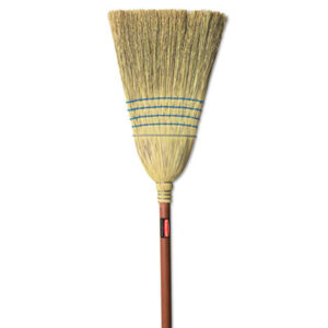 Corn-Fill Broom; Janitorial; Cleaning; Maintenance; Sweeping; Clean-Up; Floors