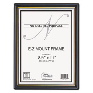 Black; Document Frame; EZ Mount Document Frame; Frames; NUDELL; Mounts; Casings; Trims; Decorating; Pictures