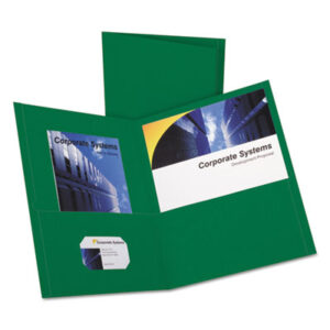 Cover; Folder; Hunter Green; OXFORD; Pocket; Pocket Folder; Pocket Portfolio; Pocket Portfolios; Portfolio; Portfolios; Presentation; Presentations; Recycled Product; Recycled Products; Report; Report Cover; Report Covers; Sleeves; Sheaths; Shells; Storage; Protection