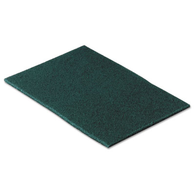 (MMM96CC)MMM 96CC – Commercial Scouring Pad 96, 6 x 9, Green, 10/Pack by 3M/COMMERCIAL TAPE DIV. (10/PK)