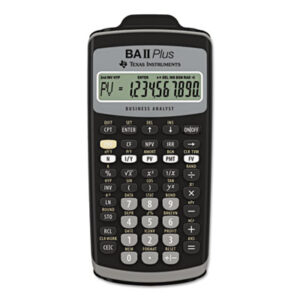 BAIIPlus; Calculator; Calculators; Financial Calculator; TEXAS INSTRUMENTS; Mathematics; Science; Accounting; Calculation; Bookkeeping; Schools; Education