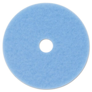 Sky-Blue Burnishing Pads; 3050; Buffers; Burnishers; Floor-Care; Jan/San; Janitorial; Scrubbers; Strippers