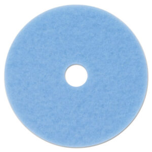 Sky-Blue Burnishing Pads; 3050; Buffers; Burnishers; Floor-Care; Jan/San; Janitorial; Scrubbers; Strippers