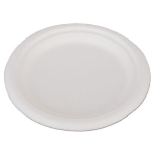 ChampWare Heavyweight Bagasse Dinnerware; Plate; Table-Service; Dishes; Hospitality; Parties; Breakrooms; Kitchens