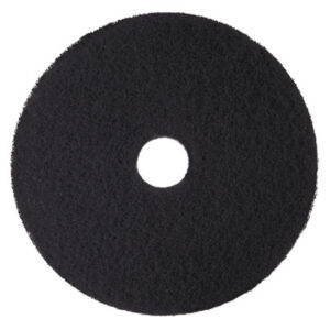(MMM08274)MMM 08274 – Low-Speed High Productivity Floor Pads 7300, 16" Diameter, Black, 5/Carton by 3M/COMMERCIAL TAPE DIV. (5/CT)