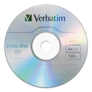 2X; Data Storage; Discs; DVD; DVD Recordable Discs; DVD-RW; Recordable Discs; Storage Tapes & Discs; VERBATIM; Verbatim®; Media; Data; Storage; Archiving; Computers