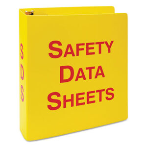 SDS; Safety Data Sheets; GHS; Notebooks; Rings; Portfolios; Loose-Leaf; Schools; Education; Classrooms