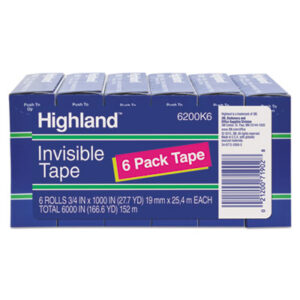 Invisible Permanent Mending Tape; Art & Drafting; Art Supplies; Classroom; Tape; Adhesive; Adhesives; Affixers; Arts; Crafts; Schools; Education; Desktop; Mailroom