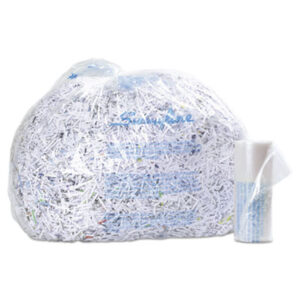 (SWI1765016)SWI 1765016 – Plastic Shredder Bags, 6-8 gal Capacity, 100/Box by ACCO BRANDS, INC. (100/BX)
