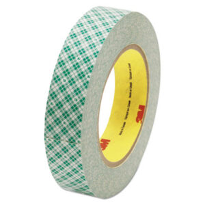 1" x 36 yds.; 3" Core; Double Coated; Double Coated Tape; Double-Coated; Tape & Dispensers; Tapes; Tissue; Tissue Tape; Adhesives; Affixers; Arts; Crafts; Schools; Education; Desktop; Mailroom; MMM410M1