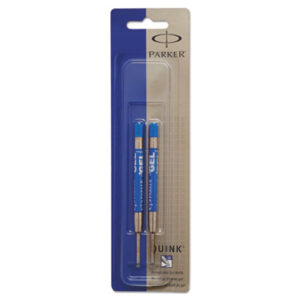 Blue Ink; Medium Point; PARKER; Pen; Pen Refill; Pens; Refill; Refills; Writing; Instruments; Inks; Tubes; Reservoirs