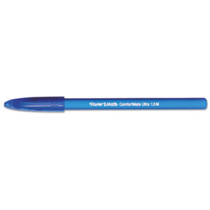 Ball Pen; Ballpoint; Ballpoint Pen; Blue; Blue Ink; ComfortMate; Medium; Medium Point; PAPERMATE; Pen; Pens; Rubberized; Writing; Instruments; Utensils; Inkers; Schools; Education; Students