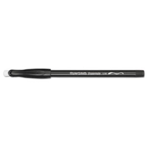 Ball Pen; Ballpoint; Ballpoint Pen; Black; Black Ink; Disposable; Erasable; Erasable Pens; Erasermate; Medium; Medium Point; PAPERMATE; Pen; Pens; Writing; Instruments; Utensils; Inkers; Schools; Education; Students