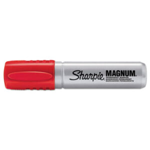 Magnum; Marker; Markers; Permanent; Permanent Marker; Red Ink; SANFORD; SHARPIE; Writing; Utensil; Arts; Crafts; Education; Schools; Classrooms; Teachers; Students