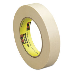 (MMM23434)MMM 23434 – General Purpose Masking Tape 234, 3" Core, 18 mm x 55 m, Tan by 3M/COMMERCIAL TAPE DIV. (1/RL)