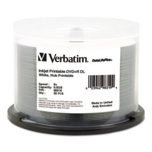 Data Storage; Discs; DVD; DVD Recordable Discs; DVD-RW; Recordable Discs; Storage Tapes & Discs