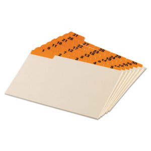 Card Guides; Daily (1-31); Filing Supplies; Index Card; Laminated Tabs; OXFORD; Manilla; Filing; Labeling; Indicators; Directories; Arranging; Files