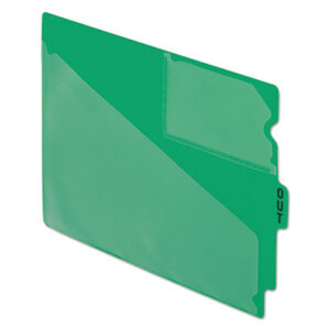 Center Tab; End Tab; File Folders; File Guide; File Guides; Green; Letter Size; Open Shelf Filing Supplies; OUT; OUT Guide; Outguide; PENDAFLEX; Shelf Filing; Vinyl; Filing; Labeling; Indicators; Directories; Arranging; Files