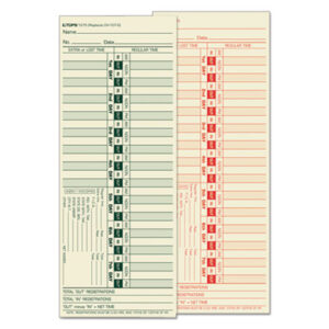 Biweekly; Biweekly Time Card; Card; Lathem; Payroll; Time; Time Card; Time Card/Clock; Time Clock; Time Clock Cards; TOPS; Two-Sided; Punch-Cards; Time-Recorders; Hours-Tracking; Employees; Management; Tracker