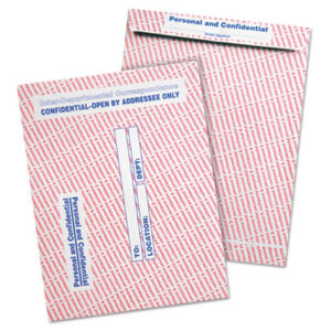 10 x 13; Confidential; Envelope; Envelopes; Gray; Interoffice Envelope; Personal; Personal & Confidential Envelopes; QUALITY PARK; Security; Posts; Letters; Packages; Mailrooms; Shipping; Receiving; Stationery