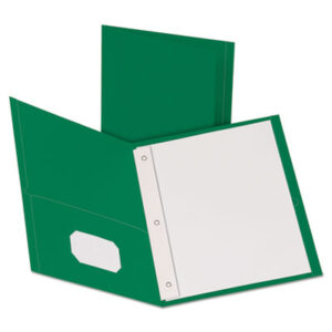 Combination Folders; Cover; Folder; Hunter Green; OXFORD; Pocket; Pocket Folder; Pocket Portfolio; Portfolio; Portfolios; Presentation; Presentations; Recycled Product; Recycled Products; Report; Report Cover; Report Covers; Tang Fastener; Tang Fasteners; Sleeves; Sheaths; Shells; Storage; Protection