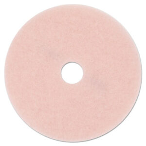 (MMM25863)MMM 25863 – Ultra High-Speed Eraser Floor Burnishing Pad 3600, 27" Diameter, Pink, 5/Carton by 3M/COMMERCIAL TAPE DIV. (5/CT)