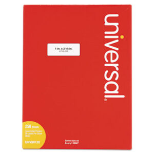 2-5/8 x 1; Address; All Purpose Labels; All-Purpose; Label; Labels; Laser Printer; Laser Printer Labels; Mailing; Permanent; Printer Label; Self-Adhesive Labels; White; Identifications; Classifications; Stickers; Shipping; Receiving; Mailrooms; Universal; ELI26004; BSN21051