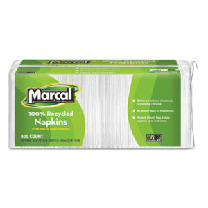 MARCAL; Napkin; Lunch; Cafeteria; Serviettes; Recycled; Kitchen; Restaurant; Cafes; Cafeterias; Hospitality; Service; Breakrooms