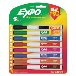 Dry Erase; Fine Tip; Magnetic; Eraser; Writing; Utensil; Arts; Crafts; Education; Schools; Classrooms; Teachers; Students