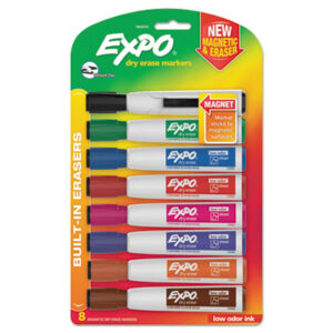 Dry Erase; Chisel Tip; Magnetic; Eraser; Writing; Utensil; Arts; Crafts; Education; Schools; Classrooms; Teachers; Students