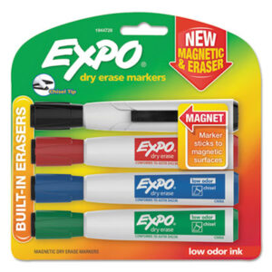 Dry Erase; Chisel Tip; Magnetic; Eraser; Writing; Utensil; Arts; Crafts; Education; Schools; Classrooms; Teachers; Students