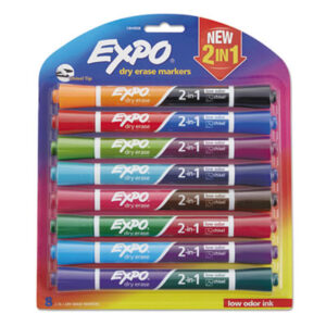 Expo; Dual Ended; Dry Erase; Markers; Writing; Utensil; Arts; Crafts; Education; Schools; Classrooms; Teachers; Students