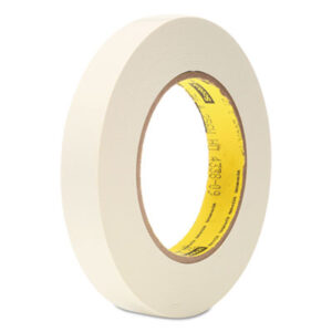 (MMM25634)MMM 25634 – Printable Flatback Paper Tape, 3" Core, 0.75" x 60 yds, White by 3M/COMMERCIAL TAPE DIV. (1/RL)