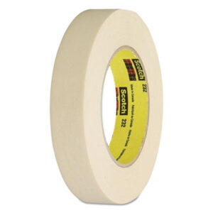 (MMM2321)MMM 2321 – High-Performance Masking Tape 232, 3" Core, 24 mm x 55 m, Tan by 3M/COMMERCIAL TAPE DIV. (1/RL)