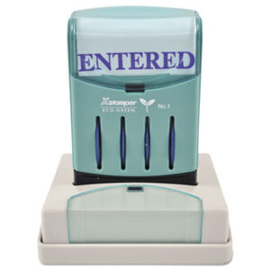 Xstamper ECO-GREEN; Stamp; Stamper; Imprints; Impressions; Labeling; Desktop; Inkers