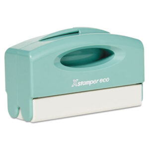 Xstamper ECO-GREEN; Stamp; Stamper; Imprints; Impressions; Labeling; Desktop; Inkers