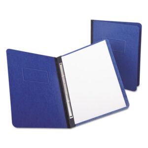 11 x 8-1/2; Cover; Dark Blue; Folder; OXFORD; Portfolio; Portfolios; PressGuard; Prong Fastener; Prong Fasteners; Recycled Product; Recycled Products; Report; Report Cover; Report Covers; Sleeves; Sheaths; Covering; Jacket; Briefs; Handouts; Proposals; Documents; Resumes; Presentations