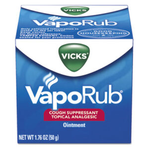 VapoRub; Ointment; Topical Ointment; Cough Relief; Cough Suppressant; First-Aid; Medical; Drugs; Pharmaceuticals; Remedies; Doctors; Nurses; Pills