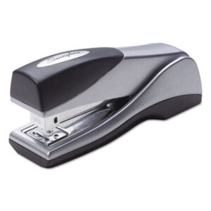 (SWI87816)SWI 87816 – Optima Grip Compact Stapler, 25-Sheet Capacity, Silver by ACCO BRANDS, INC. (1/EA)