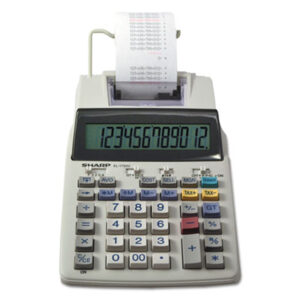 (SHREL1750V)SHR EL1750V – EL-1750V Two-Color Printing Calculator, Black/Red Print, 2 Lines/Sec by SHARP ELECTRONICS (1/EA)