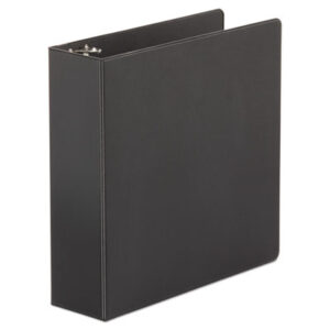 (UNV30407)UNV 30407 – Economy Non-View Round Ring Binder, 3 Rings, 3" Capacity, 11 x 8.5, Black by UNIVERSAL OFFICE PRODUCTS (1/EA)