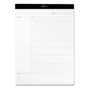 (TOP77103)TOP 77103 – FocusNotes Legal Pad, Meeting-Minutes/Notes Format, 50 White 8.5 x 11.75 Sheets by TOPS BUSINESS FORMS (1/EA)