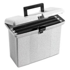 ESSELTE OXFORD; File Box; Files; Granite; Hanging File Folder; Hanging File Organizer; Hanging Folder; Home; Letter Size; OXFORD; Personal; Portable Files; Portafile; Tote File; Storage File Box; Containers; Cartons; Cases; Crates; Storage Boxes; File Boxes