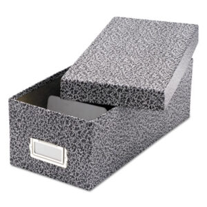 3 x 5; Black/White Agate; Boxes; Card File; Card Filing; Card Storage; ESSELTE; Index Card; Index Card File; Index Card Files; OXFORD; Contacts; Files; Addresses; Phone-Numbers; Networking