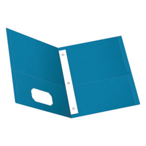 Combination Folders; Cover; Folder; Light Blue; OXFORD; Pocket; Pocket Folder; Pocket Portfolio; Portfolio; Portfolios; Presentation; Presentations; Recycled Product; Recycled Products; Report; Report Cover; Report Covers; Tang Fastener; Tang Fasteners; Sleeves; Sheaths; Shells; Storage; Protection