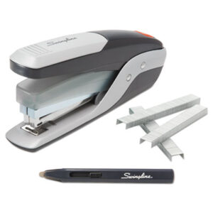(SWI64580)SWI 64580 – Quick Touch Stapler Value Pack, 28-Sheet Capacity, Black/Silver by ACCO BRANDS, INC. (1/EA)