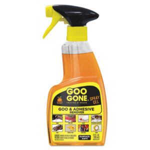 Goo; Gooey; Citrus; Sticky; Gel; Spray; Maintenance; Facilities; Upkeep; Restroom; Kitchen; Cleansers