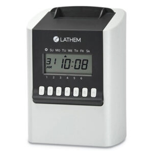 Time Clock; Calculating; Electronic; Printing; Payroll; Top-Feeding