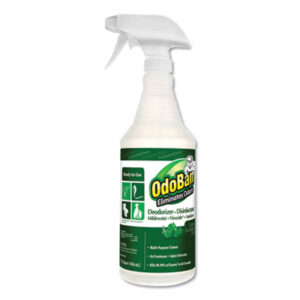 (ODO910062QC12)ODO 910062QC12 – RTU Odor Eliminator and Disinfectant,  Eucalyptus Scent, 32 oz Spray Bottle by CLEAN CONTROL CORPORATION (12/CT)